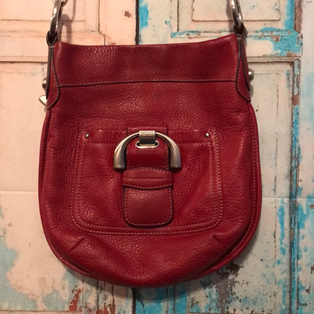 B. Makowsky Genuine Leather  in Red